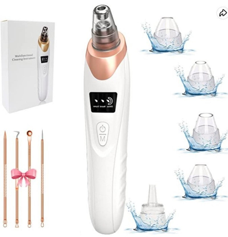 💖✨ PorePure Blackhead Suction Device – Clean Pores, Fresh Glow! 🌸