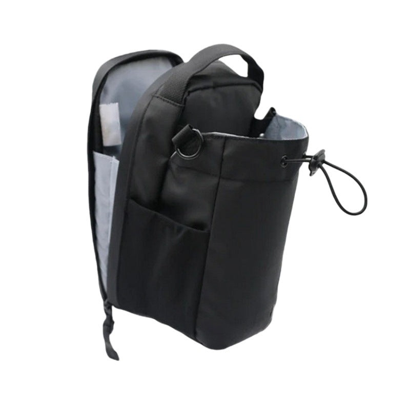 Water bottle bag, messenger bag