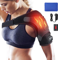 Binzls Shoulder Massager Neck and Shoulder Massager Shoulder Massager with Heat Shoulder Heating Pad with Massage Portable for Travel Hsa Store Eligible Items Fsa Eligible Items Only List