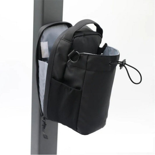 Water bottle bag, messenger bag