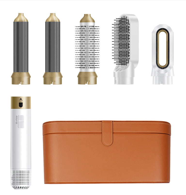 💕💨 GlamWave 5-in-1 Hot Air Styler – Dry, Curl, Straighten & Shine! ✨