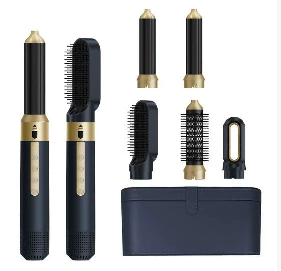 💕💨 GlamWave 5-in-1 Hot Air Styler – Dry, Curl, Straighten & Shine! ✨